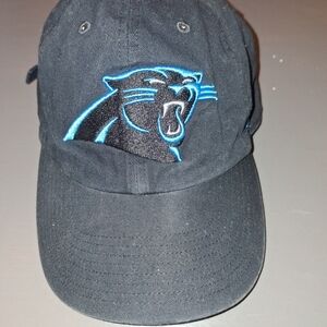 '47 Brand Carolina Panthers Adjustable Black Cap 100% Cotton